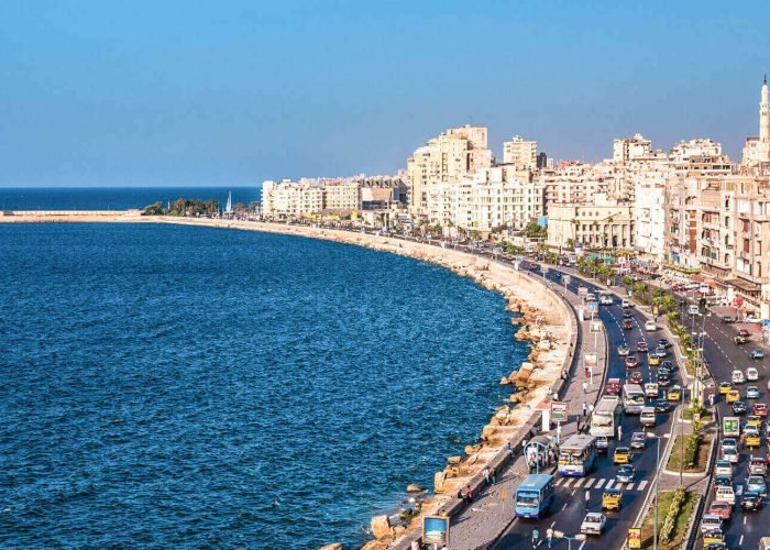 El Corniche En Ciudad De Alexandria