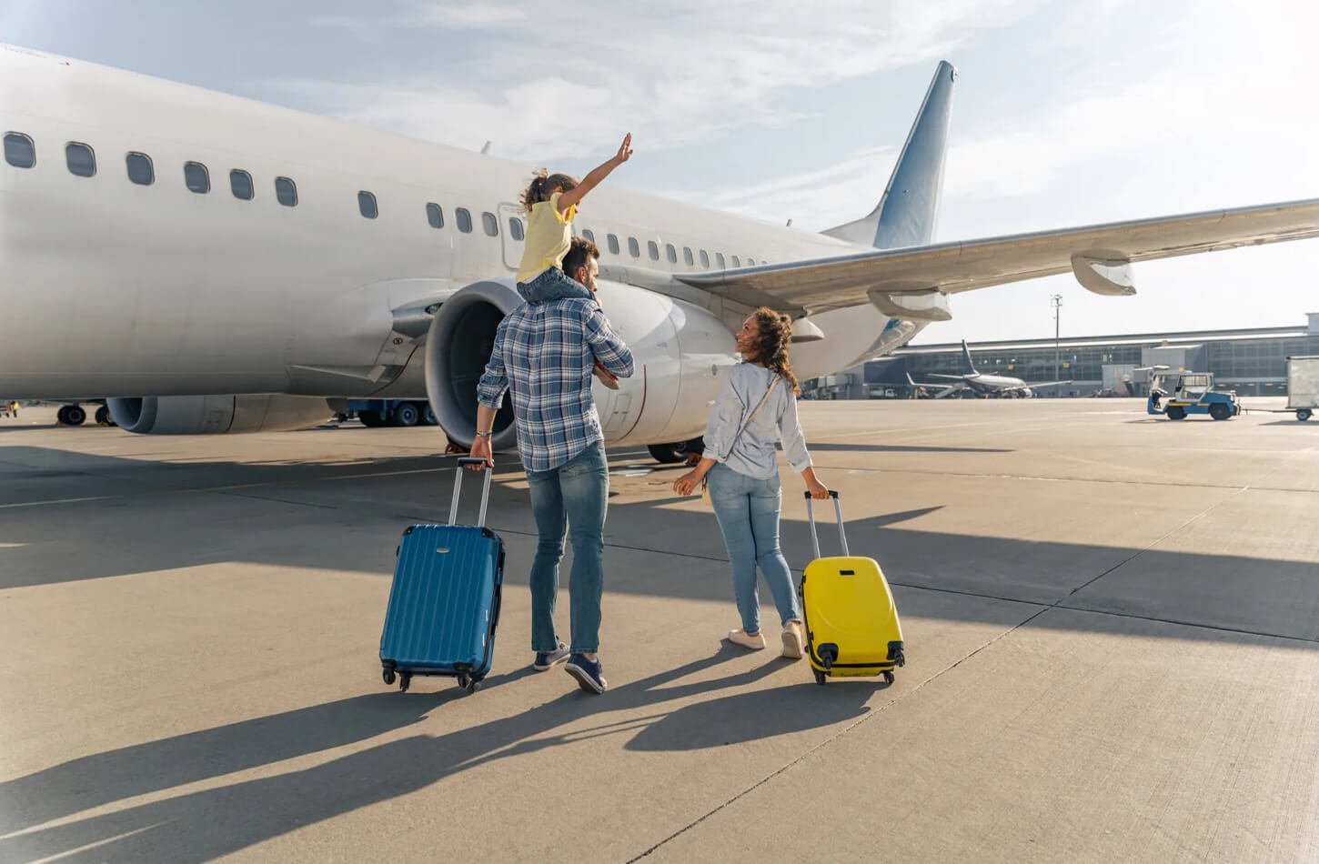 Maravillosa Foto De La Familia Viajando A Egipto